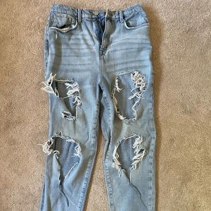 BDG distressed mom jeans